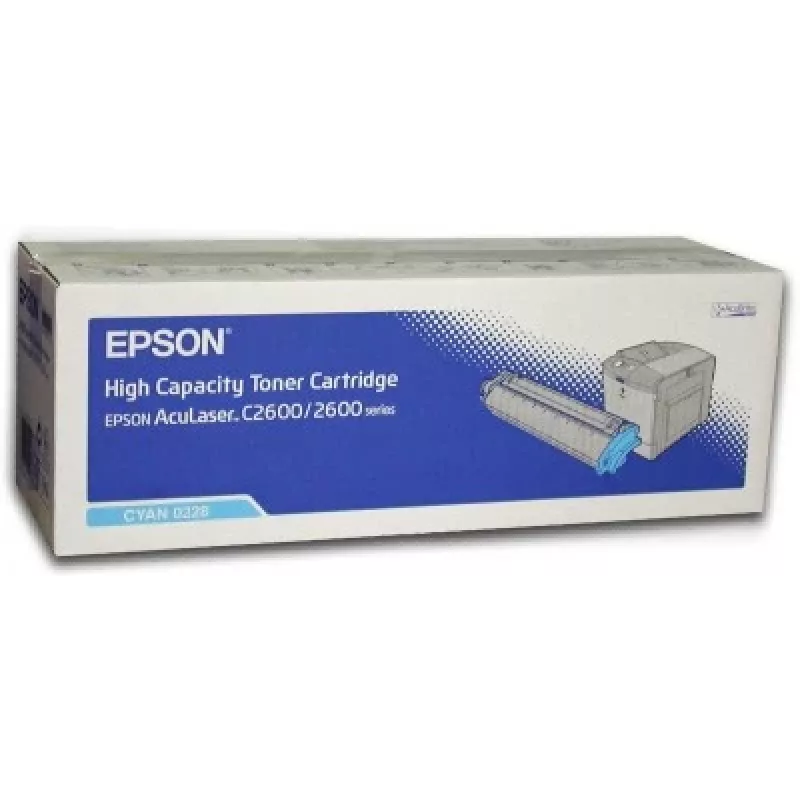 Epson AL-C2600 τόνερ κυανό 5k, 5000 σελίδες, κυανό, 1 τεμ.
