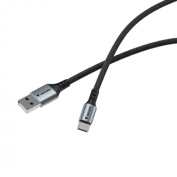 Verbatim Sync & Charge καλώδιο USB-A σε USB-C 120 cm, 1,2 m, USB A, USB C, USB 2.0, 0,48 Gbit/s, μαύρο