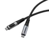Verbatim Sync & Charge καλώδιο USB-C σε USB-C 240W 40 Gbit/s με οθόνη 120 cm