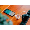 Verbatim Sync & Charge μαγνητικό καλώδιο – 60 W USB-C σε USB-C 120 cm μπλε