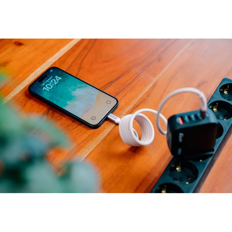 Verbatim Sync & Charge μαγνητικό καλώδιο – 60 W USB-C σε USB-C 120 cm μπλε