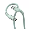Verbatim Sync & Charge μαγνητικό καλώδιο - 100W USB-C σε USB-C 120 cm πράσινο