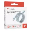 Verbatim Sync & Charge μαγνητικό καλώδιο – 100W USB-C σε USB-C 120 cm μπλε