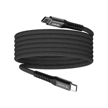 Verbatim Sync & Charge μαγνητικό καλώδιο – 100 W USB-C σε USB-C 120 cm μαύρο