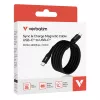 Verbatim Sync & Charge μαγνητικό καλώδιο – 100 W USB-C σε USB-C 120 cm μαύρο