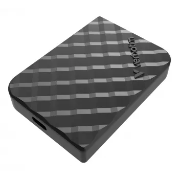 Verbatim Store 'n' Go Mini Diamond USB-C 512GB μαύρο, 512 GB, M.2, USB Type-C, 3.2 Gen 2 (3.1 Gen 2), 1000 MB/s, μαύρο