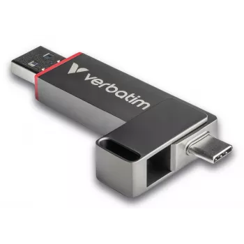 Verbatim Dual QuickStick USB stick 512 GB USB Type-A / USB Type-C 3.2 Gen 1 (3.1 Gen 1) γκρι