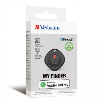 Verbatim MYF-01 Bluetooth εντοπιστής αντικειμένων 1 συσκευασία μαύρο
