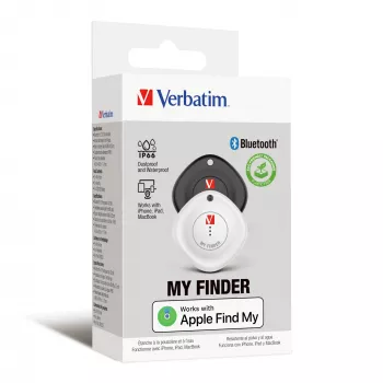 Verbatim MYF-02 Bluetooth εντοπιστής αντικειμένων συσκευασία 2 τεμ. μαύρο/λευκό