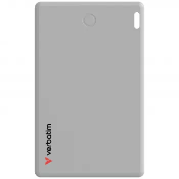 Verbatim My Finder Card Bluetooth εντοπιστής αντικειμένων συσκευασία 1 τεμ. ασημί, προσωπικός, εντοπιστής, ασημί, ανθεκτικό στη σκόνη, αδιάβροχο, IP66, 1440 h
