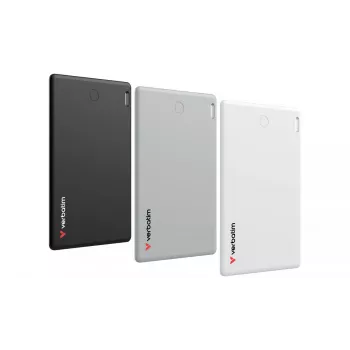 Verbatim My Finder Card Bluetooth εντοπιστής αντικειμένων συσκευασία 3 τεμ. μαύρο / ασημί / λευκό