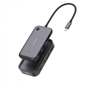Verbatim Share My Screen 1080p USB-C ασύρματος adapter οθόνης με hub WDA-01