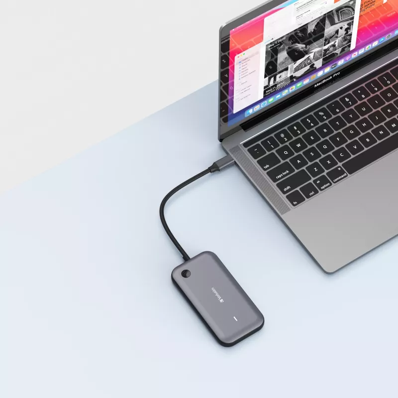 Verbatim Share My Screen 1080p USB-C ασύρματος adapter οθόνης με hub WDA-01