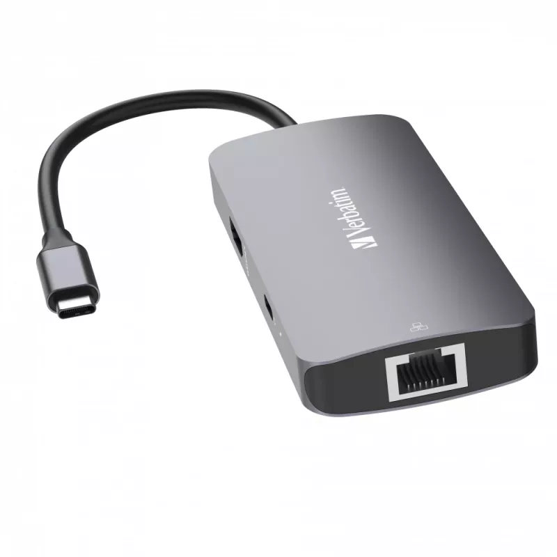 Verbatim CMH-05 USB Type-C 5000 Mbit/s ασημί