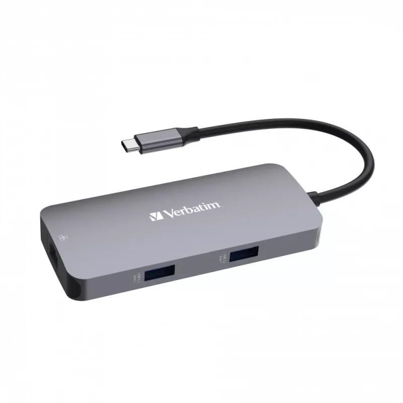 Verbatim CMH-05 USB Type-C 5000 Mbit/s ασημί