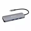 Verbatim CMH-08 USB Type-C 5000 Mbit/s ασημί