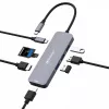 Verbatim CMH-08 USB Type-C 5000 Mbit/s ασημί