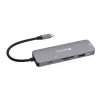 Verbatim CMH-08 USB Type-C 5000 Mbit/s ασημί