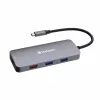 Verbatim CMH-09 USB Type-C 10.000 Mbit/s ασημί