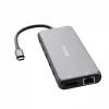 Verbatim CMH-13 USB Type-C hub 10000 Mbit/s ασημί