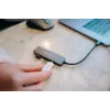 Verbatim USB-C Essentials multiport hub 4 θύρες: HDMI, USB-C PD, USB-A 3.2 Gen 1, USB-A