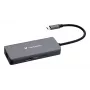 Verbatim USB-C Essentials multiport hub 6 θύρες: RJ45, HDMI, USB-C PD, 3 x USB-A 3.2 Gen 1