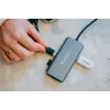 Verbatim USB-C Essentials multiport hub 6 θύρες: RJ45, HDMI, USB-C PD, 3 x USB-A 3.2 Gen 1