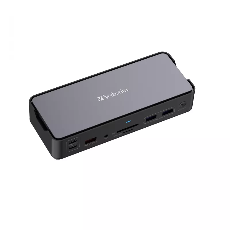Verbatim CDS-15 ενσύρματο USB 3.2 Gen 1 (3.1 Gen 1) Type-C μαύρο, γκρι