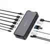 Verbatim CDS-15 ενσύρματο USB 3.2 Gen 1 (3.1 Gen 1) Type-C μαύρο, γκρι