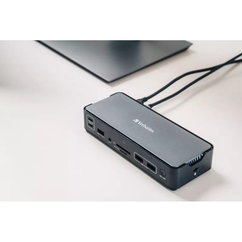 Verbatim CDS-15 ενσύρματο USB 3.2 Gen 1 (3.1 Gen 1) Type-C μαύρο, γκρι
