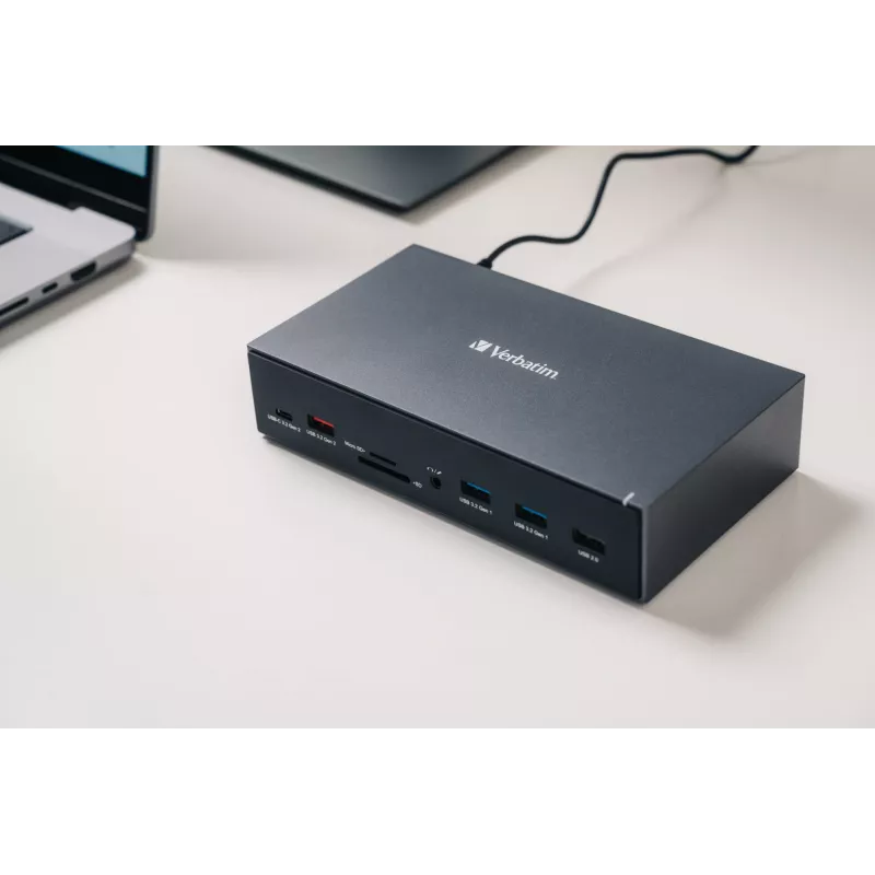 Verbatim CDS-17 ενσύρματο USB 3.2 Gen 1 (3.1 Gen 1) Type-C μαύρο, γκρι