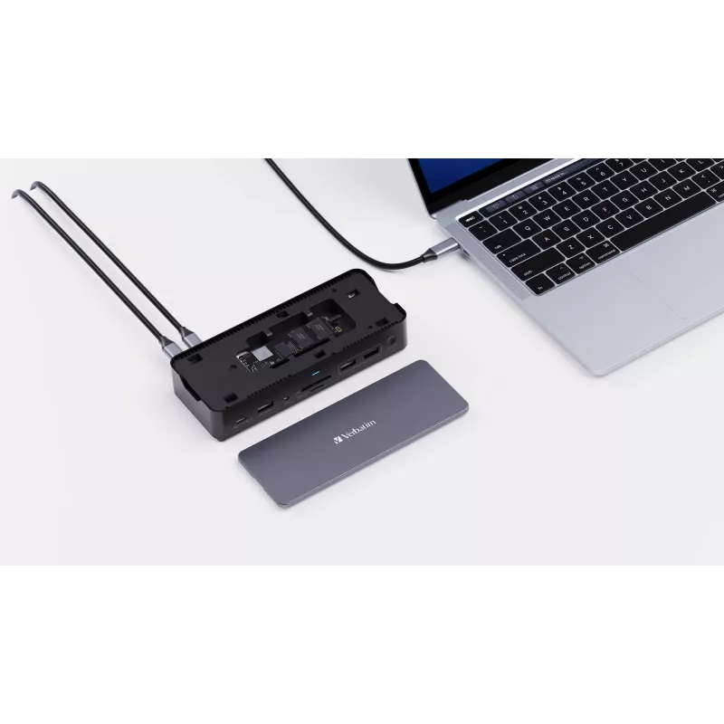 Verbatim CDS-15S ενσύρματο USB 3.2 Gen 1 (3.1 Gen 1) Type-C μαύρο, γκρι