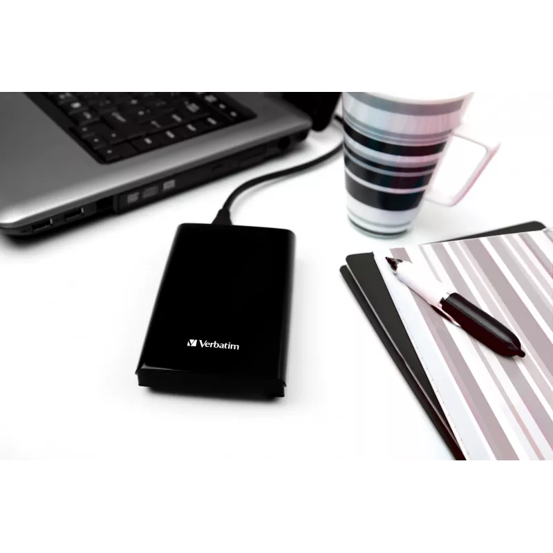 Verbatim Store 'n' Go λεπτός φορητός SSD USB 3.2 Gen 1 / USB-C 1 TB μαύρο