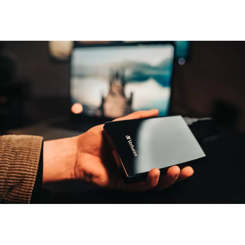 Verbatim Store 'n' Go λεπτός φορητός SSD USB 3.2 Gen 1 / USB-C 2TB μαύρο