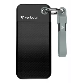 Verbatim Pocket SSD USB 3.2 Gen 2 1 TB μαύρο/γκρι