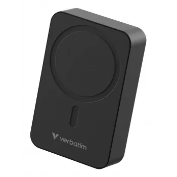 Verbatim Charge 'n' Go Essentials powerbank μαγνητικό ασύρματο 20000 mAh μαύρο