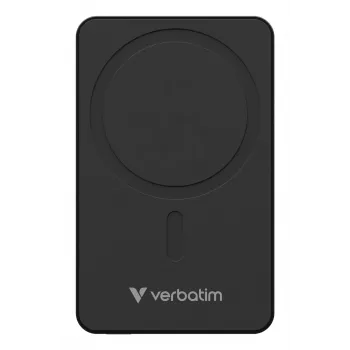 Verbatim Charge 'n' Go Essentials μαγνητικό ασύρματο powerbank 5000 mAh μαύρο