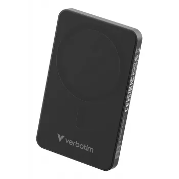 Verbatim Charge 'n' Go Essentials μαγνητικό ασύρματο powerbank 5000 mAh μαύρο