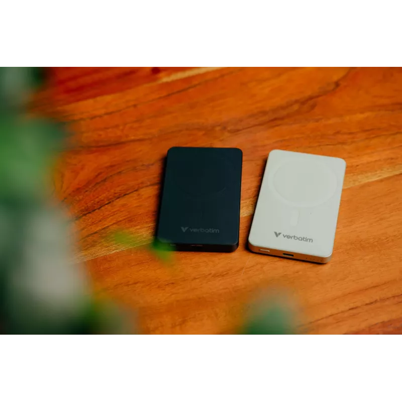 Verbatim Charge 'n' Go Essentials μαγνητικό ασύρματο powerbank 5000 mAh μαύρο