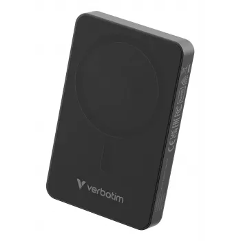 Verbatim Charge 'n' Go Essentials μαγνητικό ασύρματο powerbank 10000 mAh μαύρο