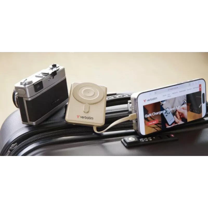 Verbatim Charge'n'G0 2C Powerbank 5000 mAh Χρυσό