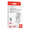 Verbatim Charge'n'Go 2C & Display powerbank 10000 mAh ασημί