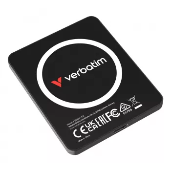 Verbatim SnapBack Ultra λεπτός SSD 2TB USB Type-C USB 3.2 Gen 2x2 μαύρο
