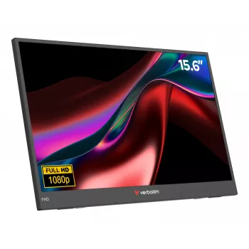 Verbatim φορητή οθόνη 15,6 inch FHD LIGHT, 39,6 cm (15,6 inch), LCD, 1920 x 1080 pixel, Full HD, 16:9, 10 ms