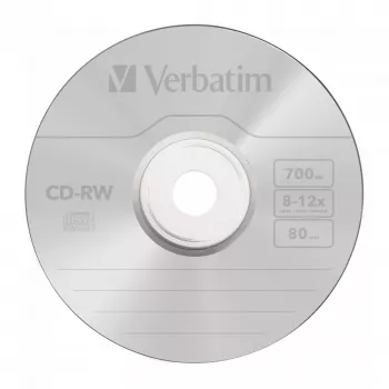 Verbatim CD-RW 12x 700 MB 10 τεμ.