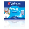 Verbatim CD-R AZO Wide Inkjet Printable 700 MB 52x 10 τεμ.