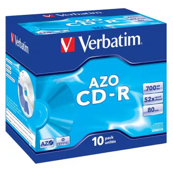 Verbatim CD-R AZO Crystal 700 MB 52x 10 τεμ.