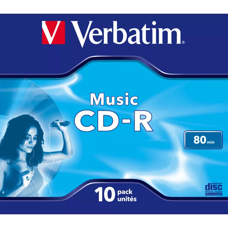 Verbatim Music CD-R 700 MB 16x 10 τεμ.