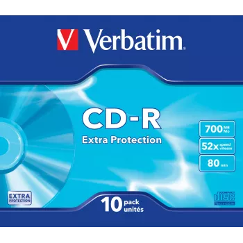 Verbatim CD-R Extra Protection 700 MB 52x 10 τεμ.