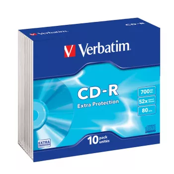 Verbatim CD-R Extra Protection 700 MB 52x 10 τεμ.